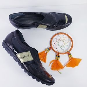 Sesto Meucci Leather Slip On Loafer